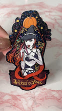 Load and play video in Gallery viewer, Ai Atelier x Lani Mae Halloween Wicked Love Babe Sticker | Limited Edition
