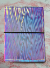 Load image into Gallery viewer, Holographic Chevron A5 Agenda Cover
