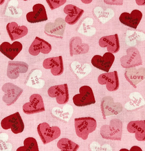 Load image into Gallery viewer, Close up of Candy Hearts Print
