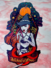 Load image into Gallery viewer, Ai Atelier x Lani Mae Halloween Wicked Love Babe Sticker | Limited Edition
