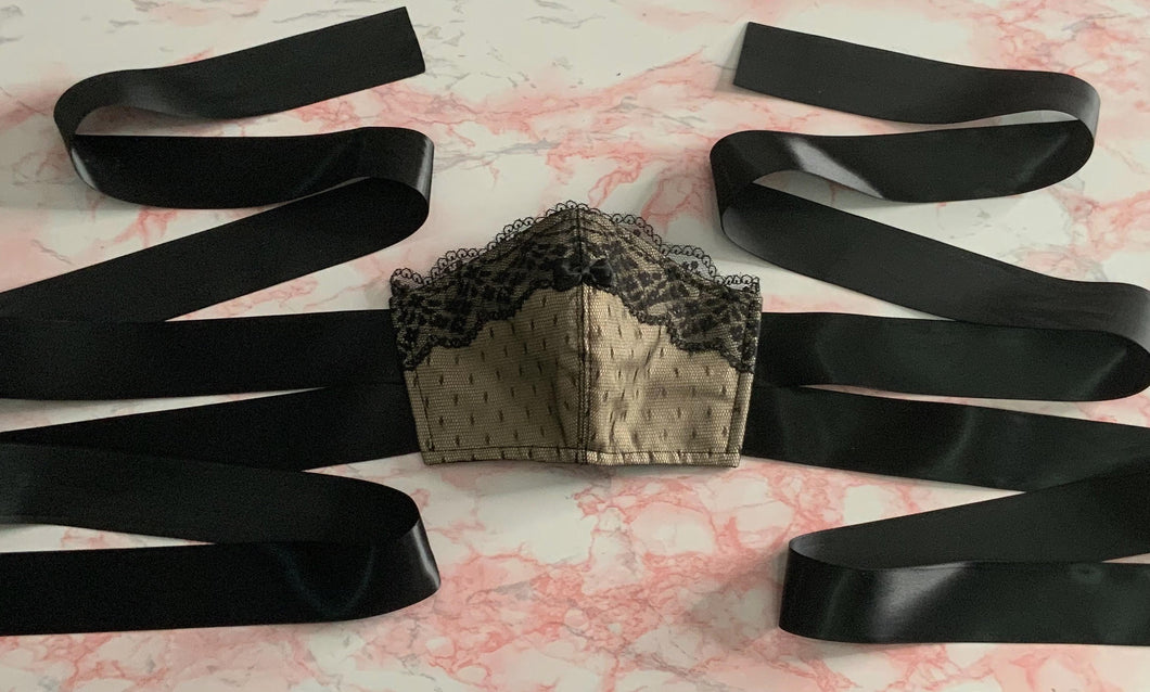 Lace Boudoir Face Mask