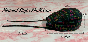 Custom Print Skull Cap