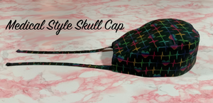 Custom Print Skull Cap